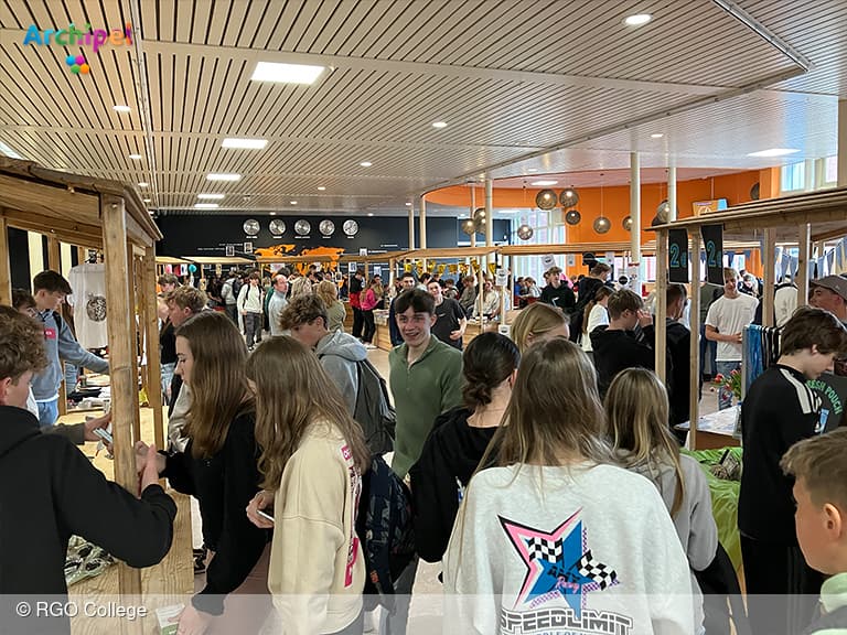 Ondernemend onderwijs op RGO College: leerlingen starten eigen bedrijven