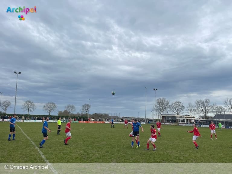 Derby Den Bommel - Stellendam eindigt in gelijkspel