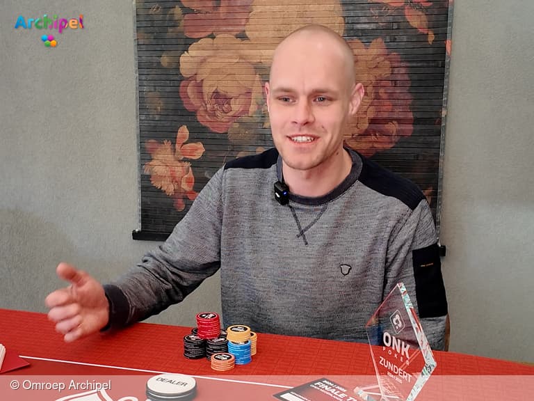 Een pokerkampioen in Stad aan 't Haringvliet