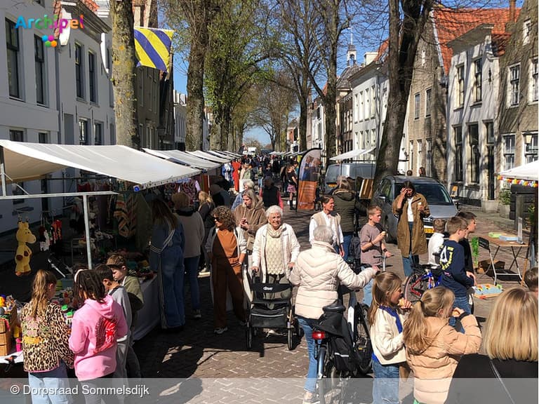 Streekmarkt in Sommelsdijk mogelijk terugkerend evenement