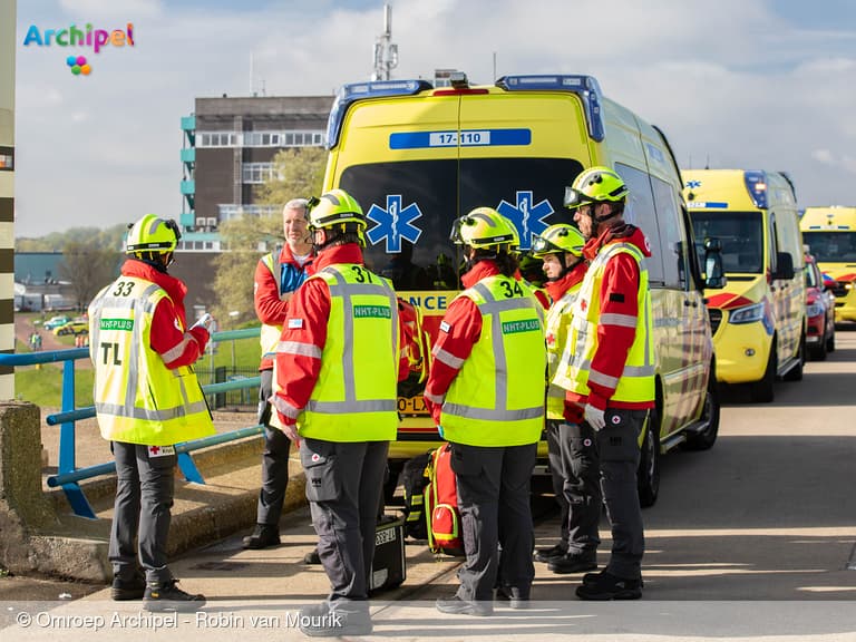Grote calamiteitenoefening op de Haringvlietsluizen