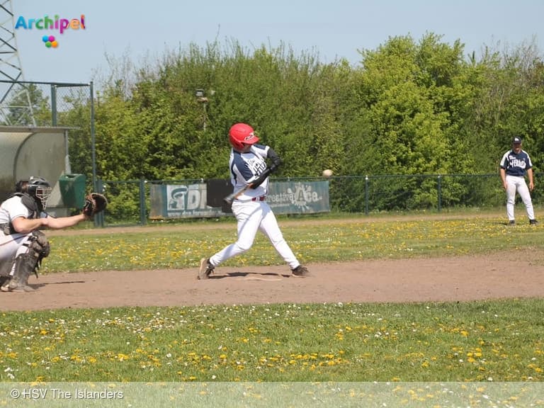 Spanning en actie bij Honkbalteam The Islanders