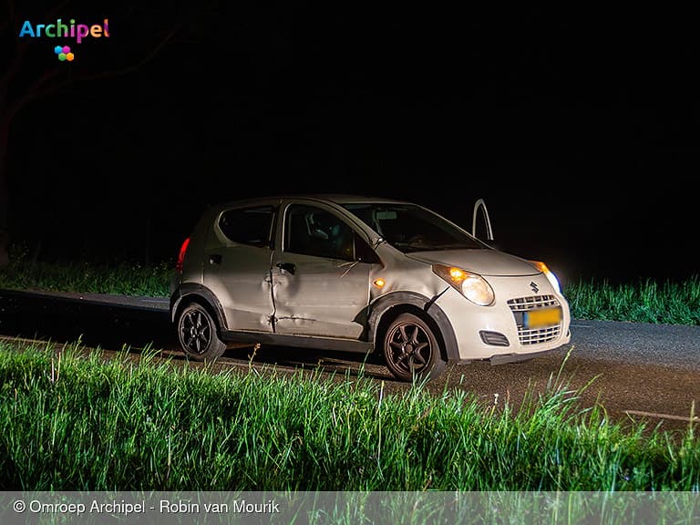 Gewonde na botsing tussen brommer en auto