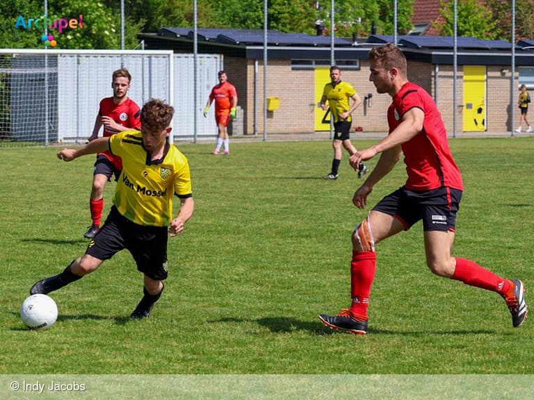 Herkingen verspeelt voorsprong tegen De Noormannen