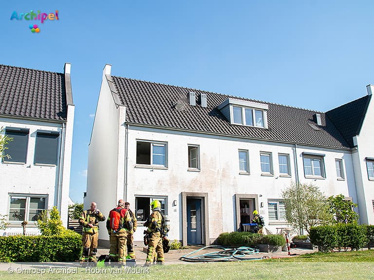 Woning onbewoonbaar na brand