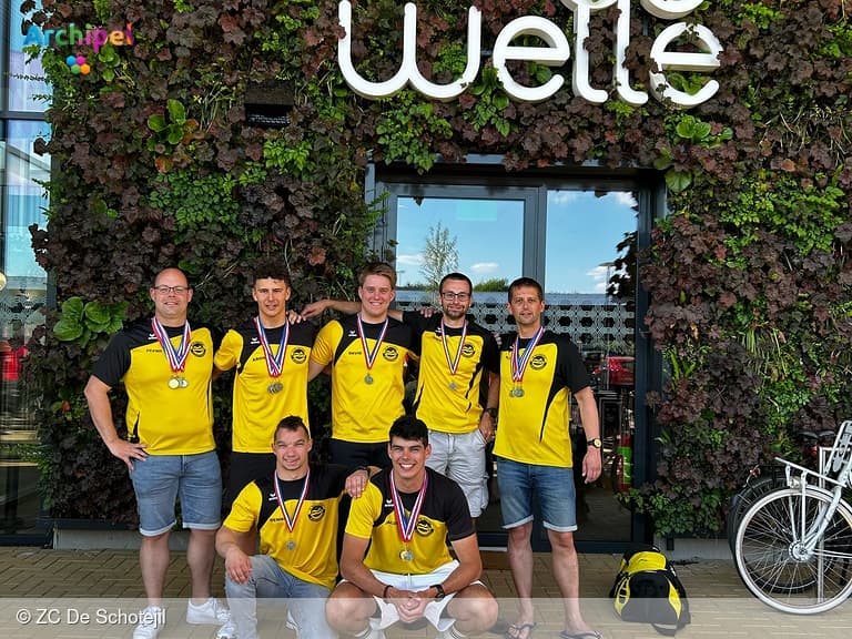 ZC de Schotejil heren behalen 14 medailles op Open Nederlandse Masters Kampioenschappen