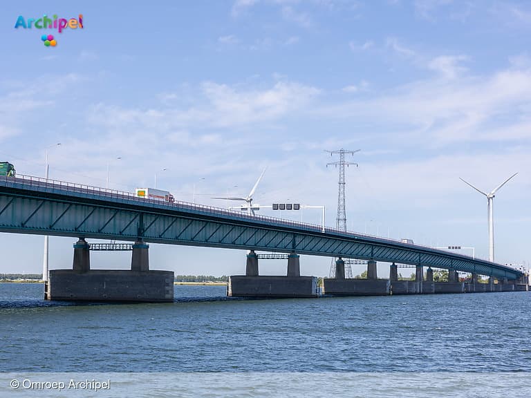 Opnieuw storing aan de Haringvlietbrug
