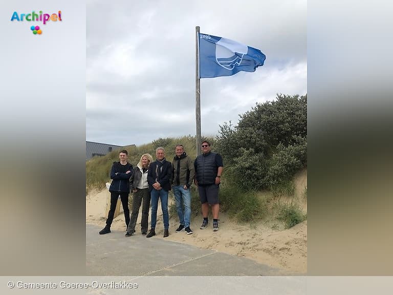 Blauwe Vlaggen en Groene Strand Wimpels voor Goeree-Overflakkee