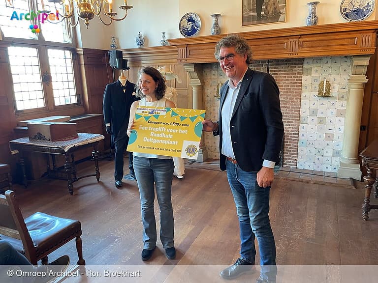 Traplift voor Oude Raadhuis Ooltgensplaat