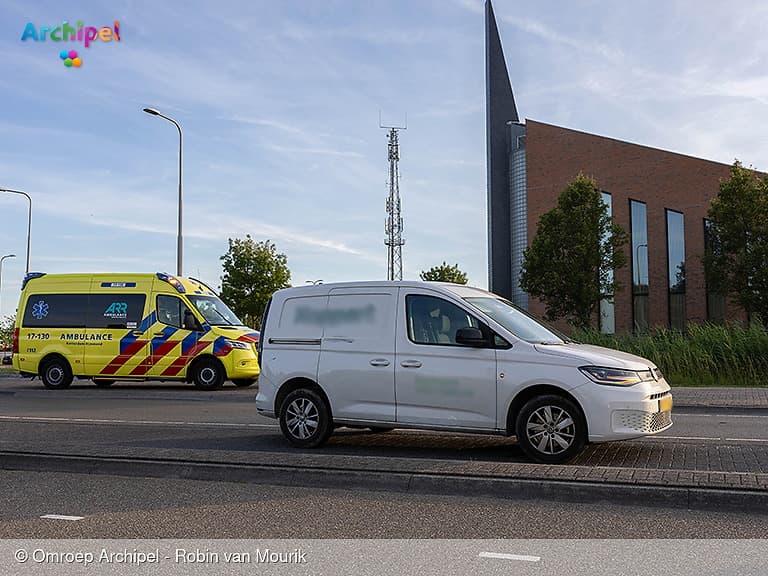 Binnen 30 minuten twee ongevallen op Goeree-Overflakkee