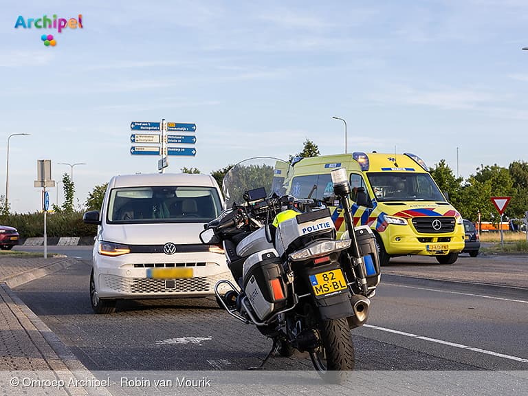 Binnen 30 minuten twee ongevallen op Goeree-Overflakkee