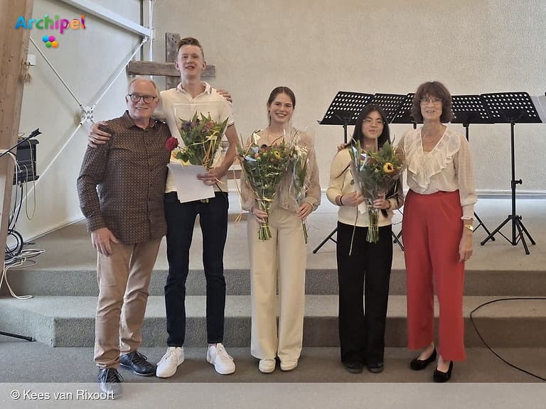 Muziekschool viert zeven geslaagden voor D-examen