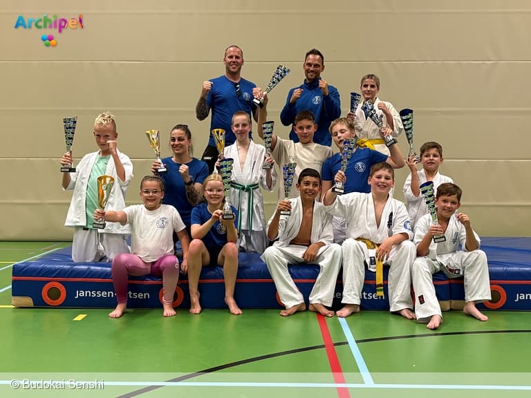 Prijzenregen voor Budokai Senshi bij Kooistee Cup