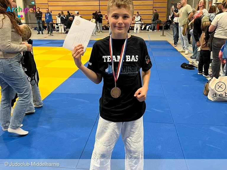 Bas van de Waart plaatst zich voor NK Judo -15