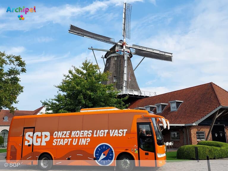 Tweede Kamerlid André Flach (SGP) bezoekt Goeree-Overflakkee