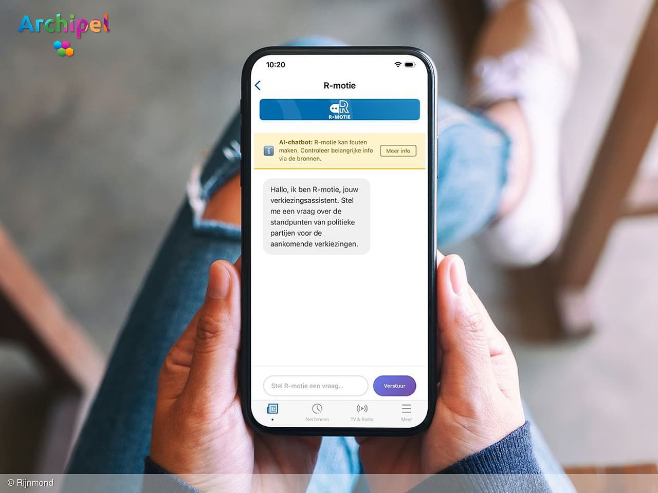 Chatbot voor verkiezingen: begrijpen, niet overtuigen