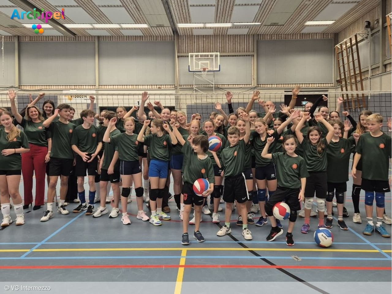 VC Intermezzo versterkt regiofunctie dankzij bloeiende volleybalschool