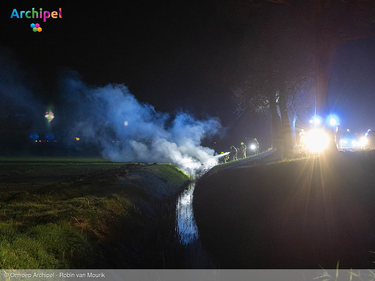 Dodelijk ongeval op de Oudelandsedijk bij Dirksland