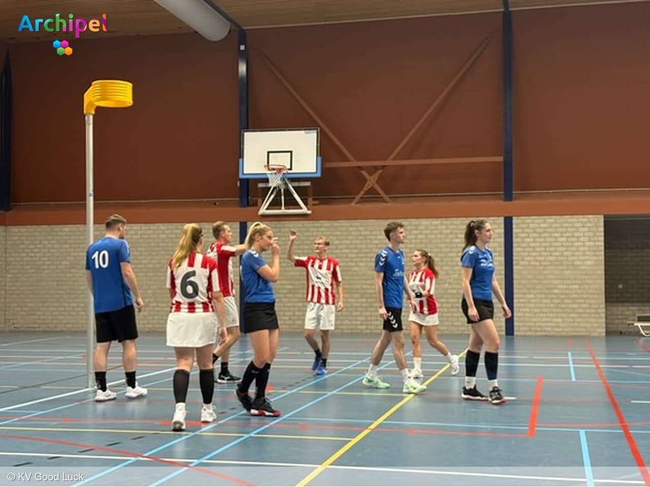 Good Luck pakt eerste zege in de zaal tegen Nexus