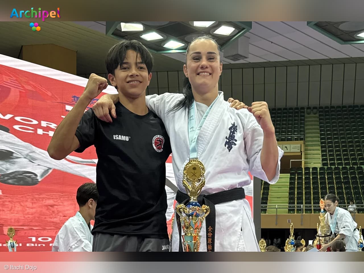 Valence Bickel voor vierde keer wereldkampioen Kyokushin karate