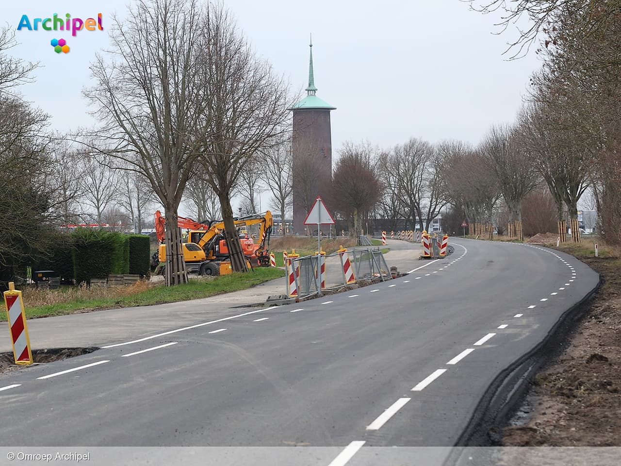 Oudelandsedijk gaat na acht weken werk weer open voor verkeer