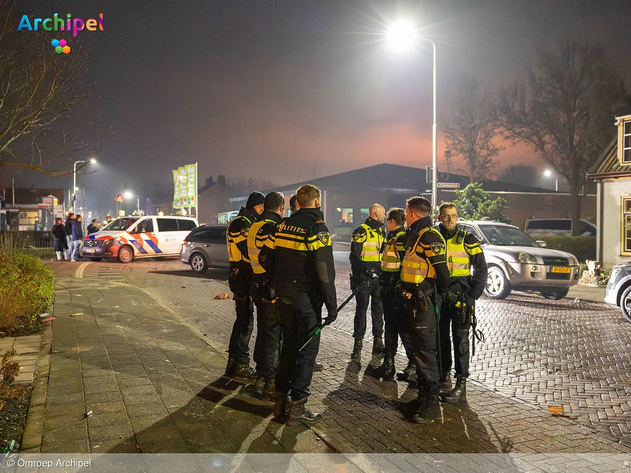 Diverse branden tijdens de jaarwisseling op Goeree-Overflakkee