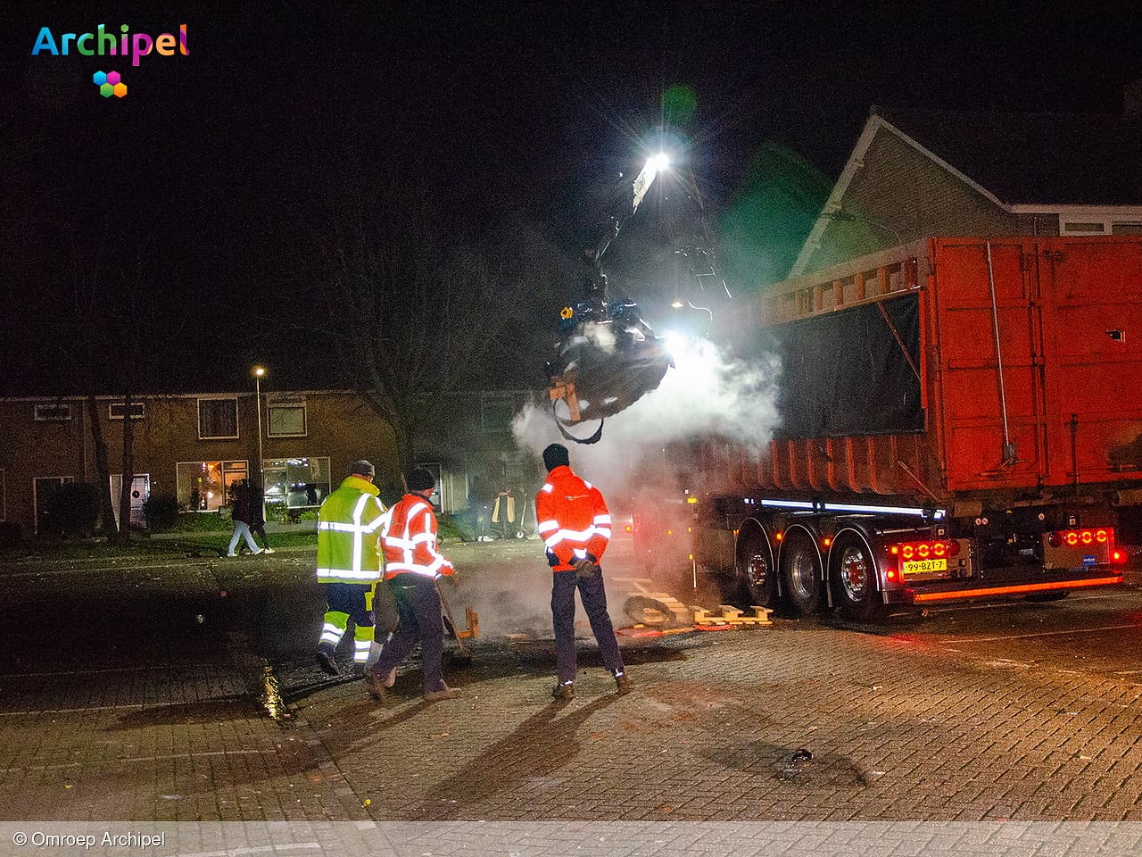 Diverse branden tijdens de jaarwisseling op Goeree-Overflakkee