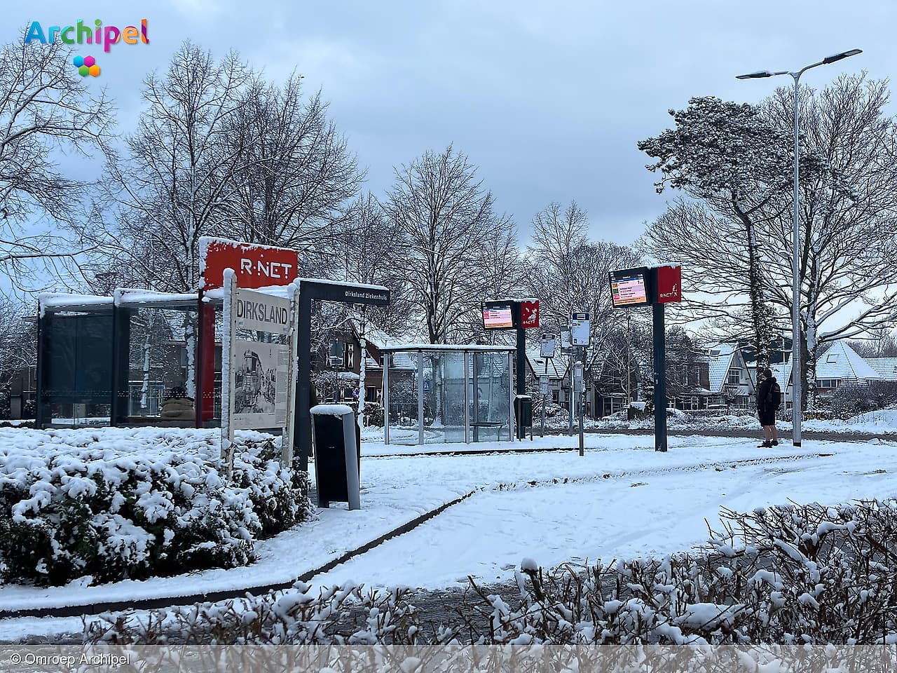Dinsdagochtend geen bussen door aanhoudende gladheid