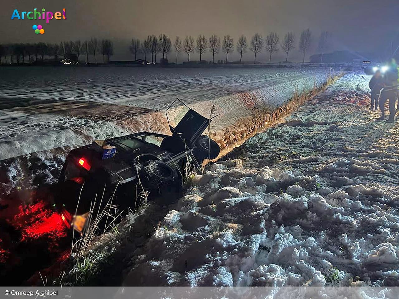 Wit begin van de dag eindigt in meerdere verkeersincidenten