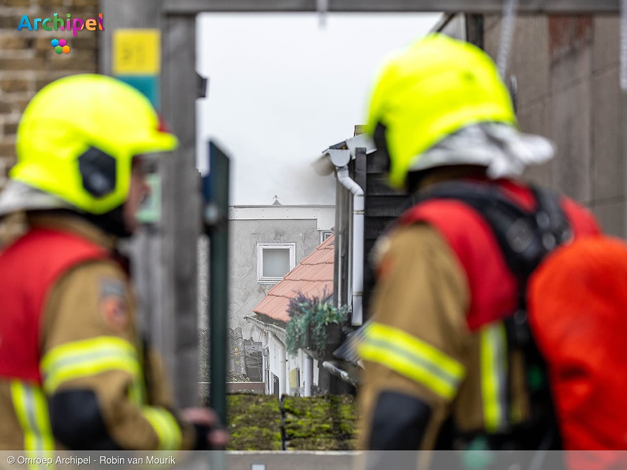 Brandweer ingezet bij woning vol rook in Herkingen