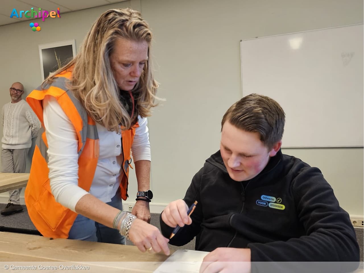 Chris (20) krijgt eerste praktijkverklaring van 2026 bij GOwerkt