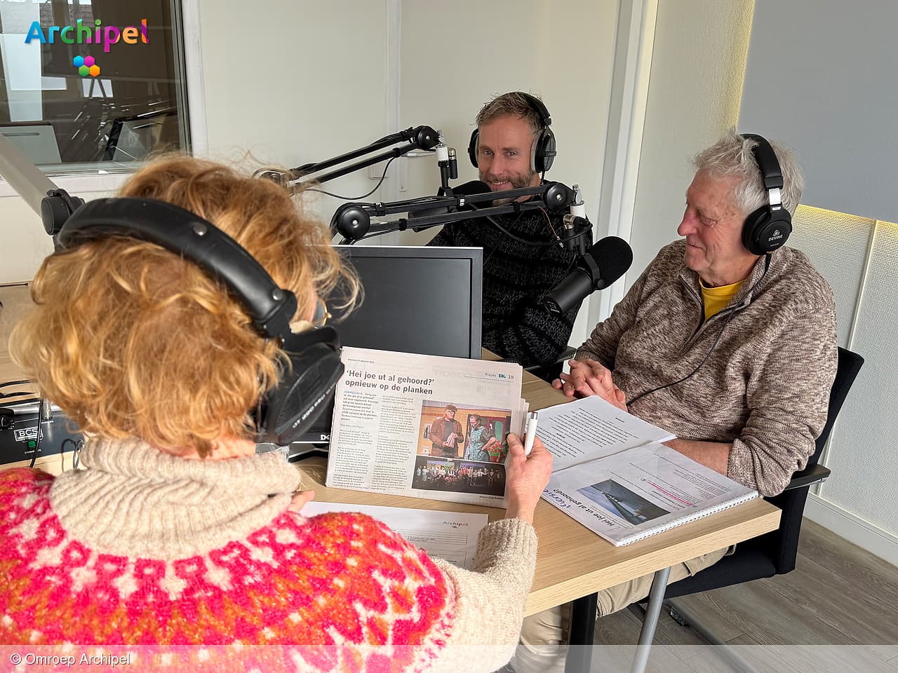 De Toneelgroep van het Streekmuseum centraal in podcast Eilandkunst