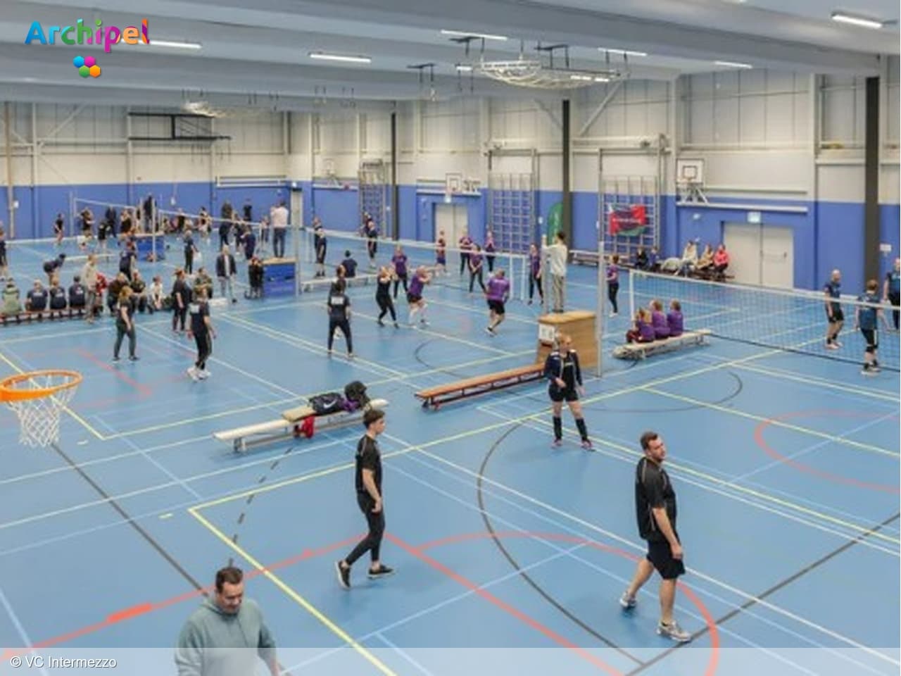 Sport en netwerken tijdens Fitr Bedrijven Volleybaltoernooi