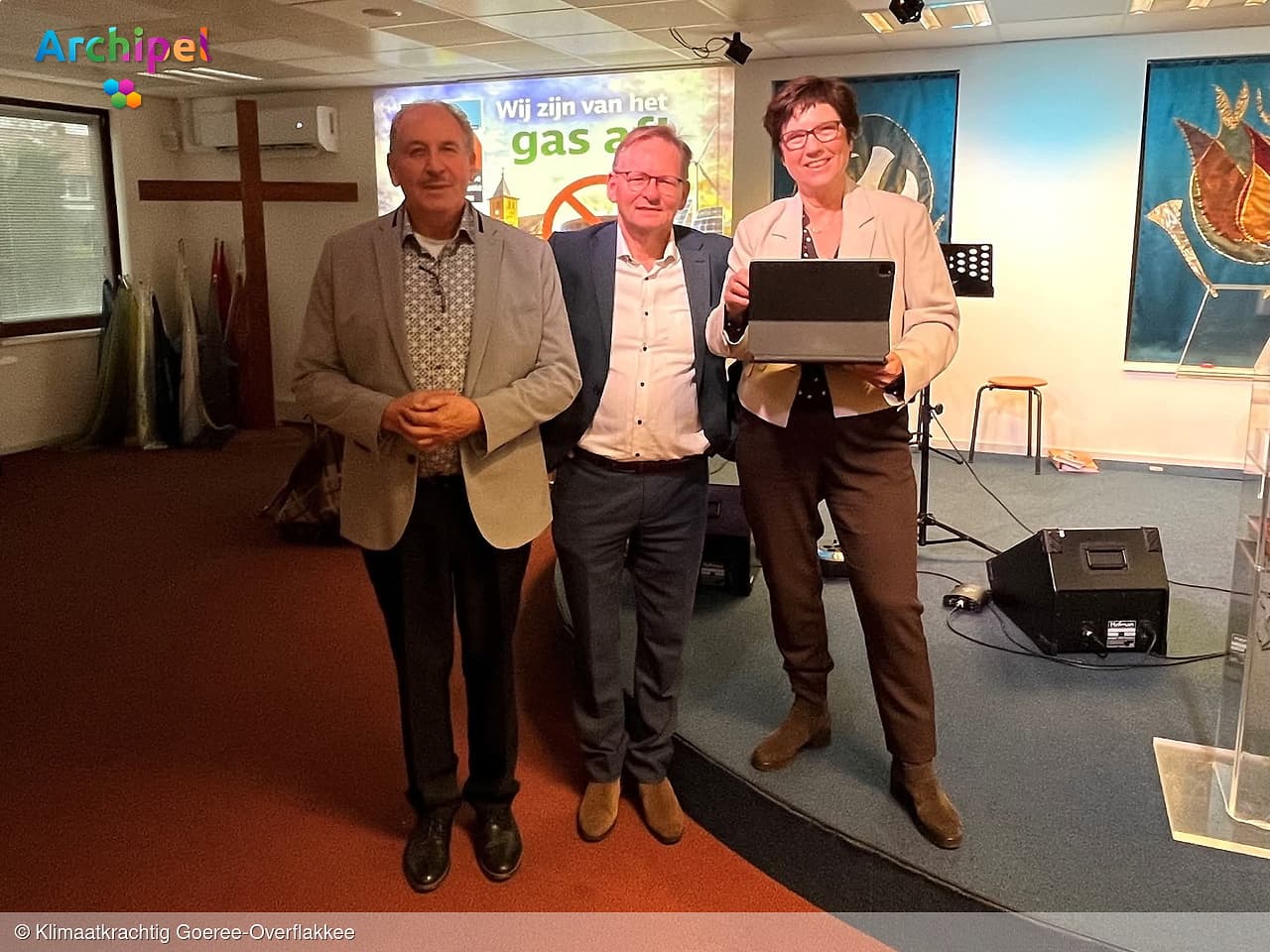 Evangelie Gemeente Flakkee is volledig van het gas af