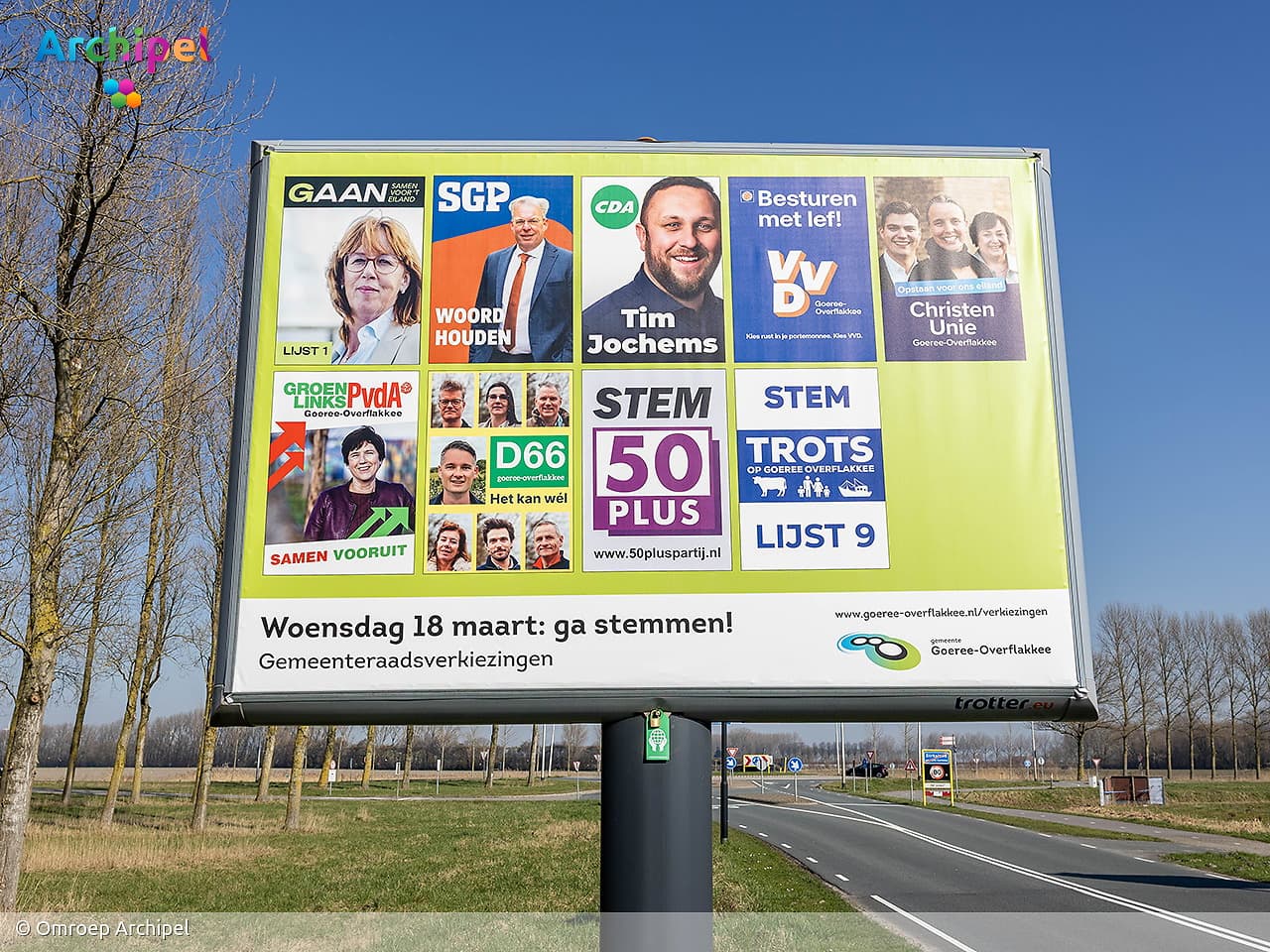 Radioprogramma Op de Hoagte over de gemeenteraadsverkiezingen