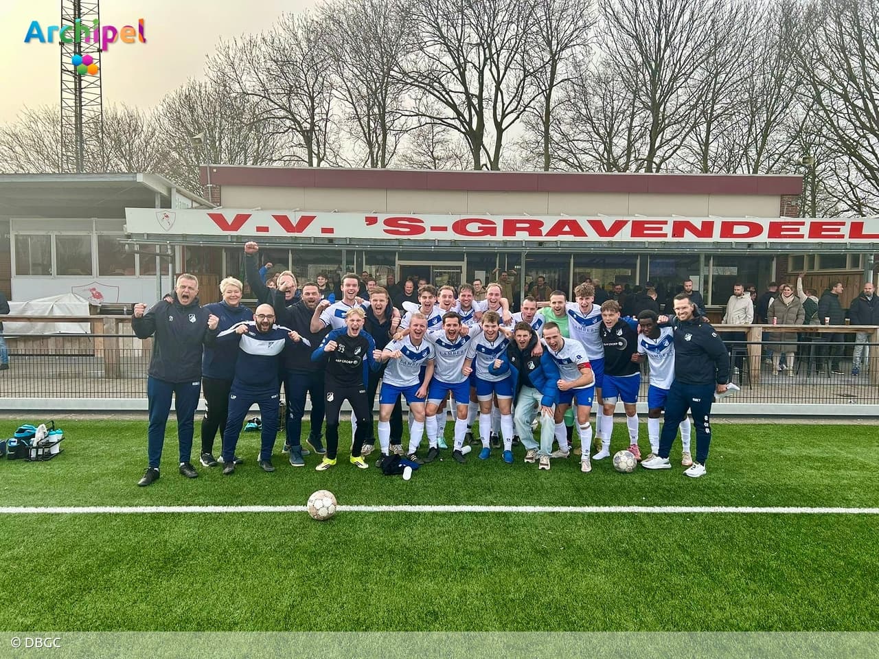 DBGC pakt overtuigend de tweede periodetitel