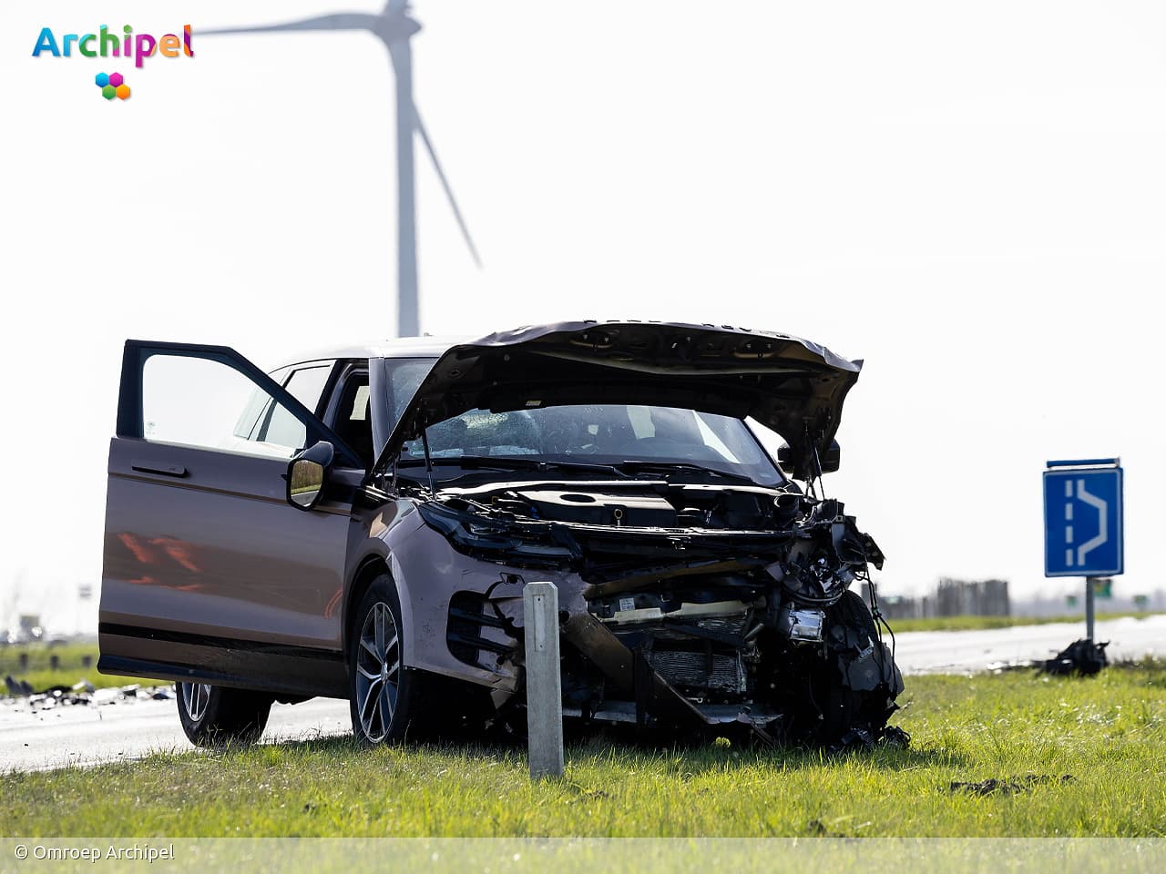 Ernstig ongeval op N59 richting Zeeland