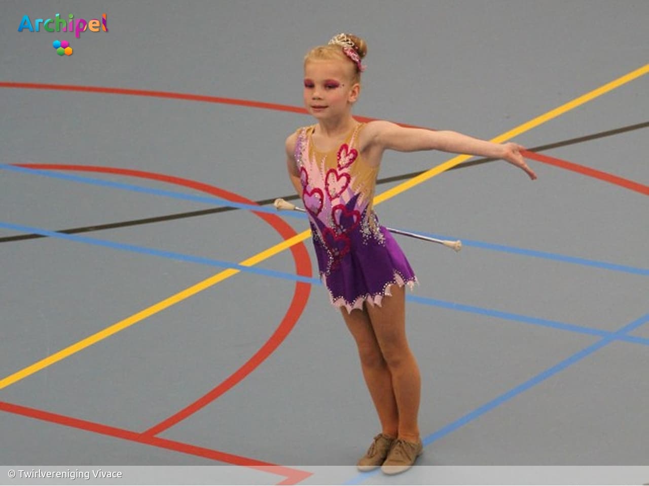 Succesvolle seizoensstart voor twirlvereniging Vivace in Spijkenisse