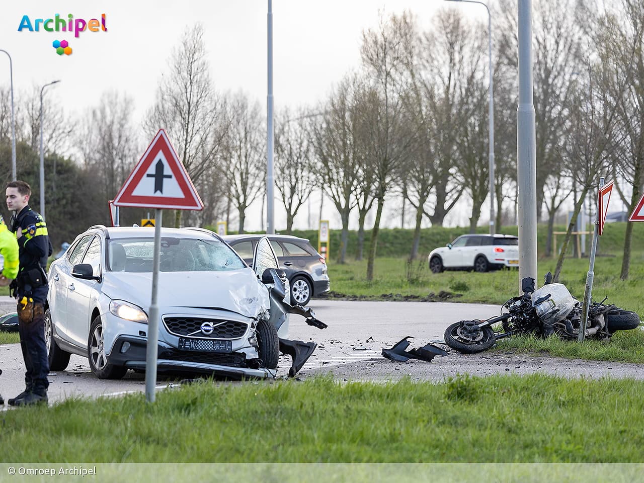 Motorrijder (66) komt om het leven door aanrijding