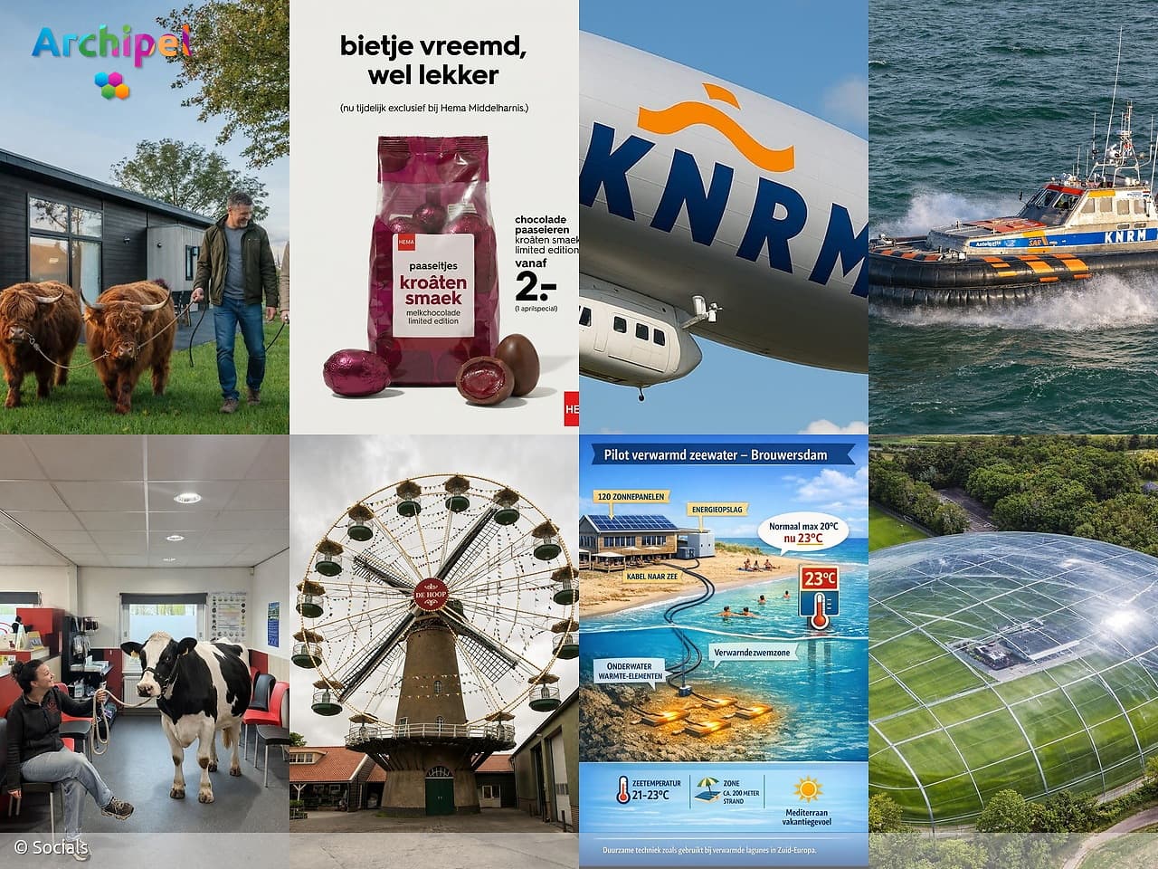 Van kroâtenpaaseitjes tot KNRM-zeppelin, allemaal 1 april?