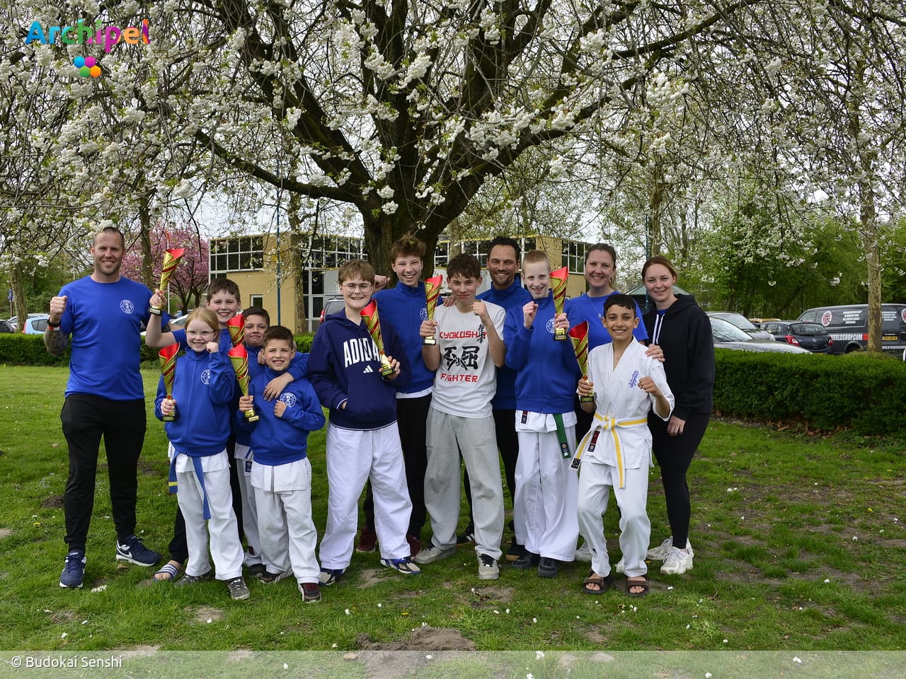 Goud voor Budokai Senshi tijdens Day of Youth and Beginners