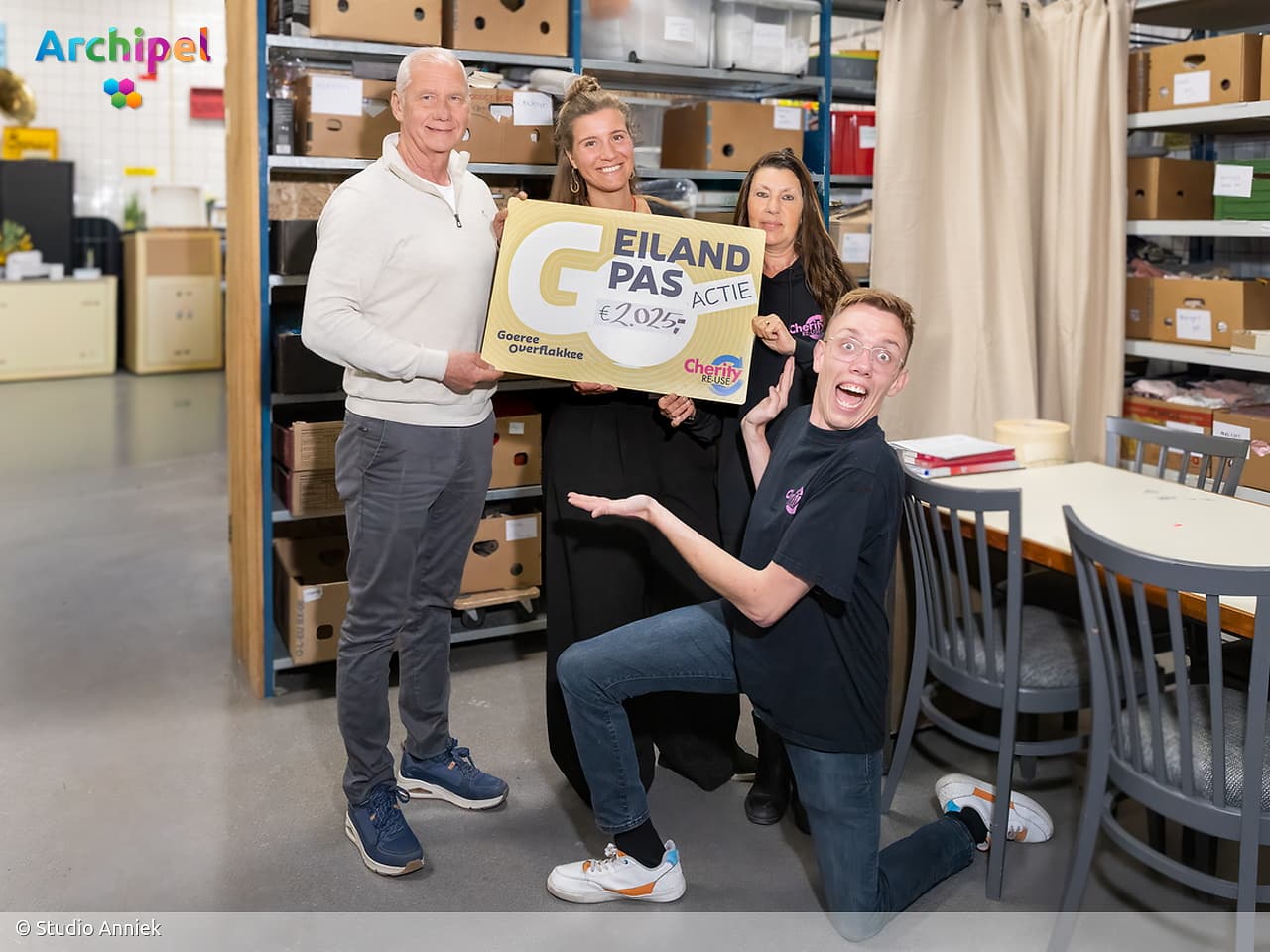 Dineractie levert ruim 2.000 euro op voor Cherity Re-Use