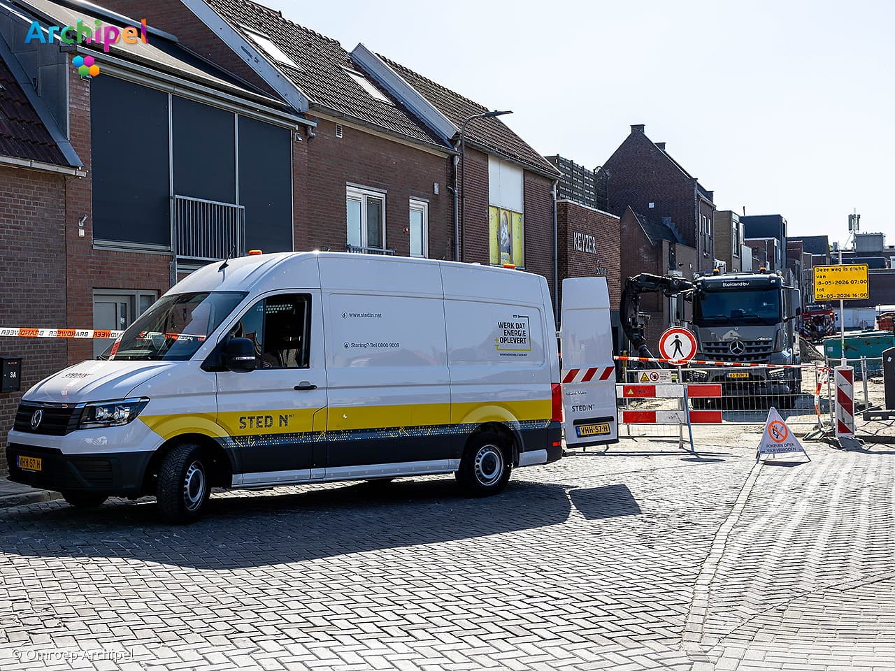 Winkels aan D'n Diek in Middelharnis ontruimd vanwege gaslekkage