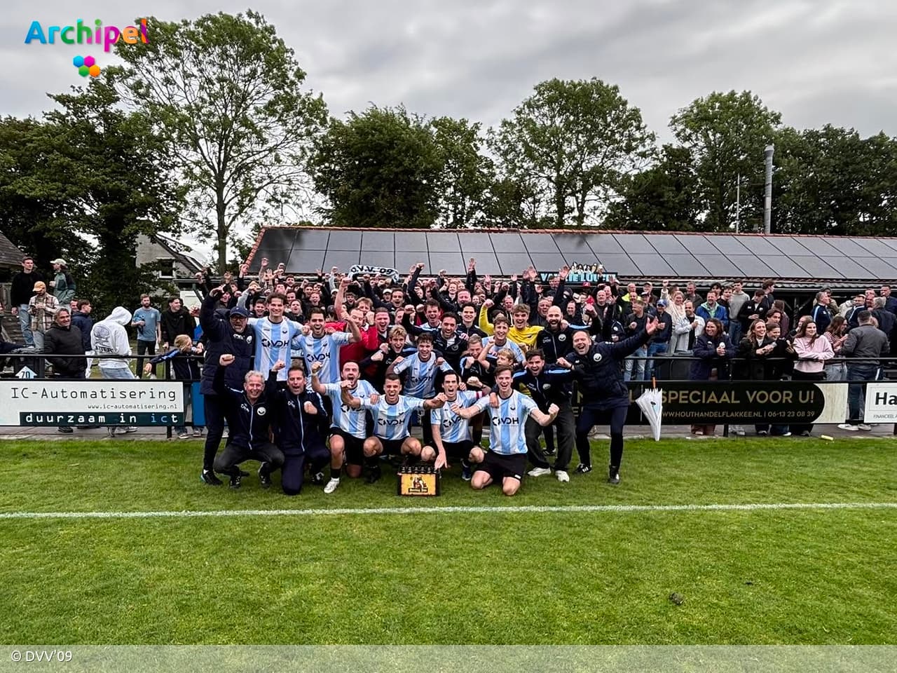 DVV'09 bereikt finale nacompetitie na zwaarbevochten zege op Groen Wit