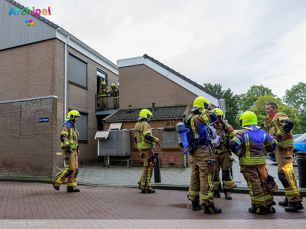 Brandweer rukt uit voor brandende frituurpan