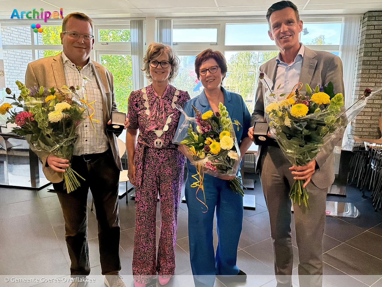 Vertrekkende wethouders ontvangen eerbetoon voor jarenlange inzet