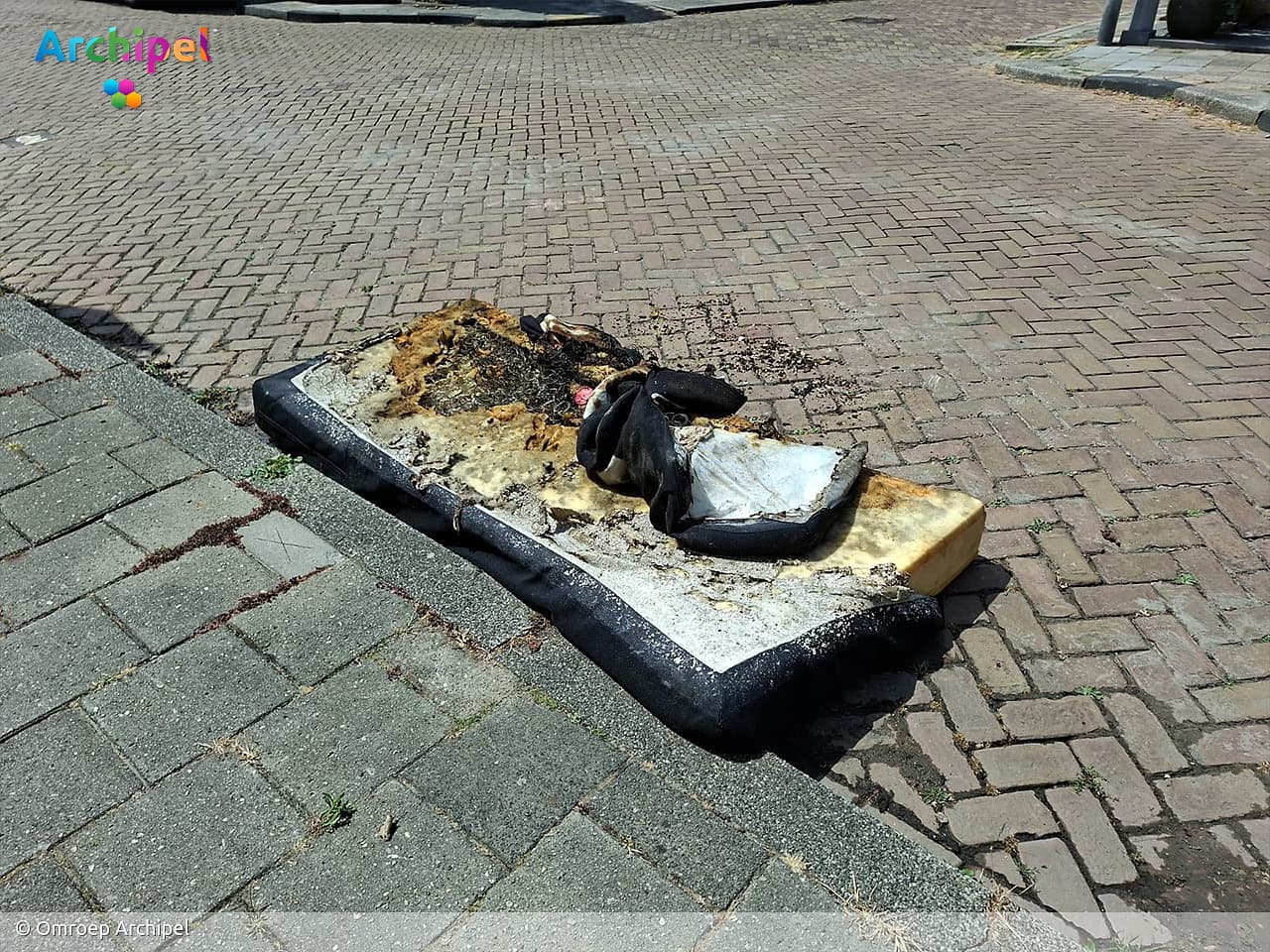Brand op bovenverdieping monumentaal pand in Dirksland
