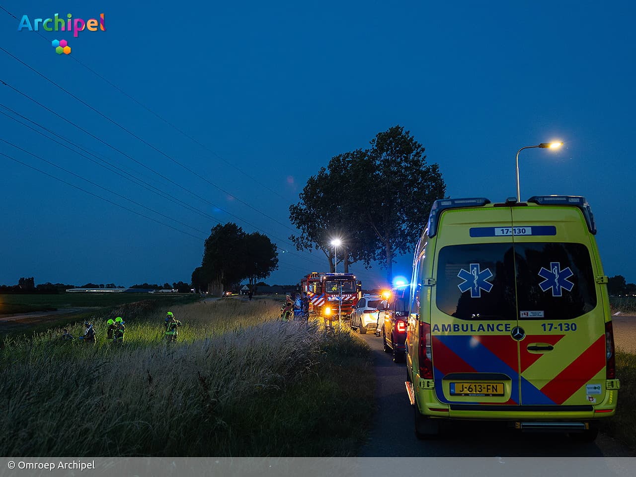 Hulpdiensten ingezet voor gestolen scooter in sloot