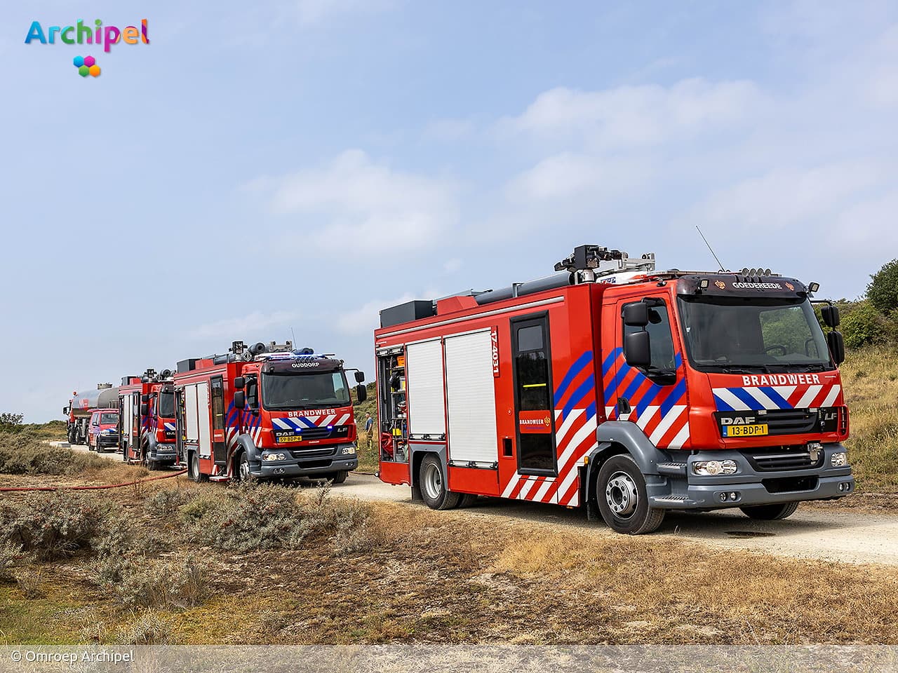 Brand in duingebied Ouddorp onder controle