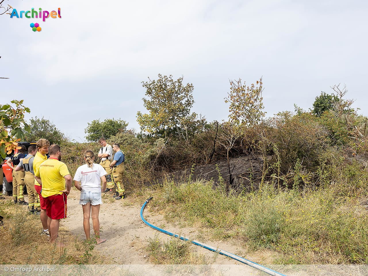 Brand in duingebied Ouddorp onder controle